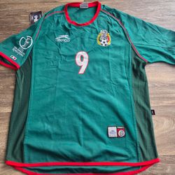 Atletica
Mexico Seleccion Nacional World Cup 2002 Jared Borgetti Futbol Soccer Jersey
Unitalla (One Size)