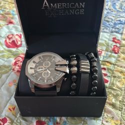 Watch & Bracelets Gift set 