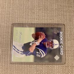 Peyton Manning Rookie Card