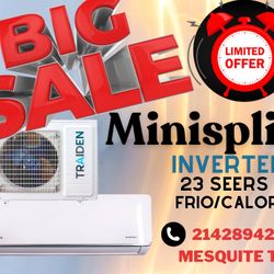 Minisplit Inverter 23 Seers 🔥🥶 