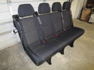 Sprinter cloth seat Bench, four seater