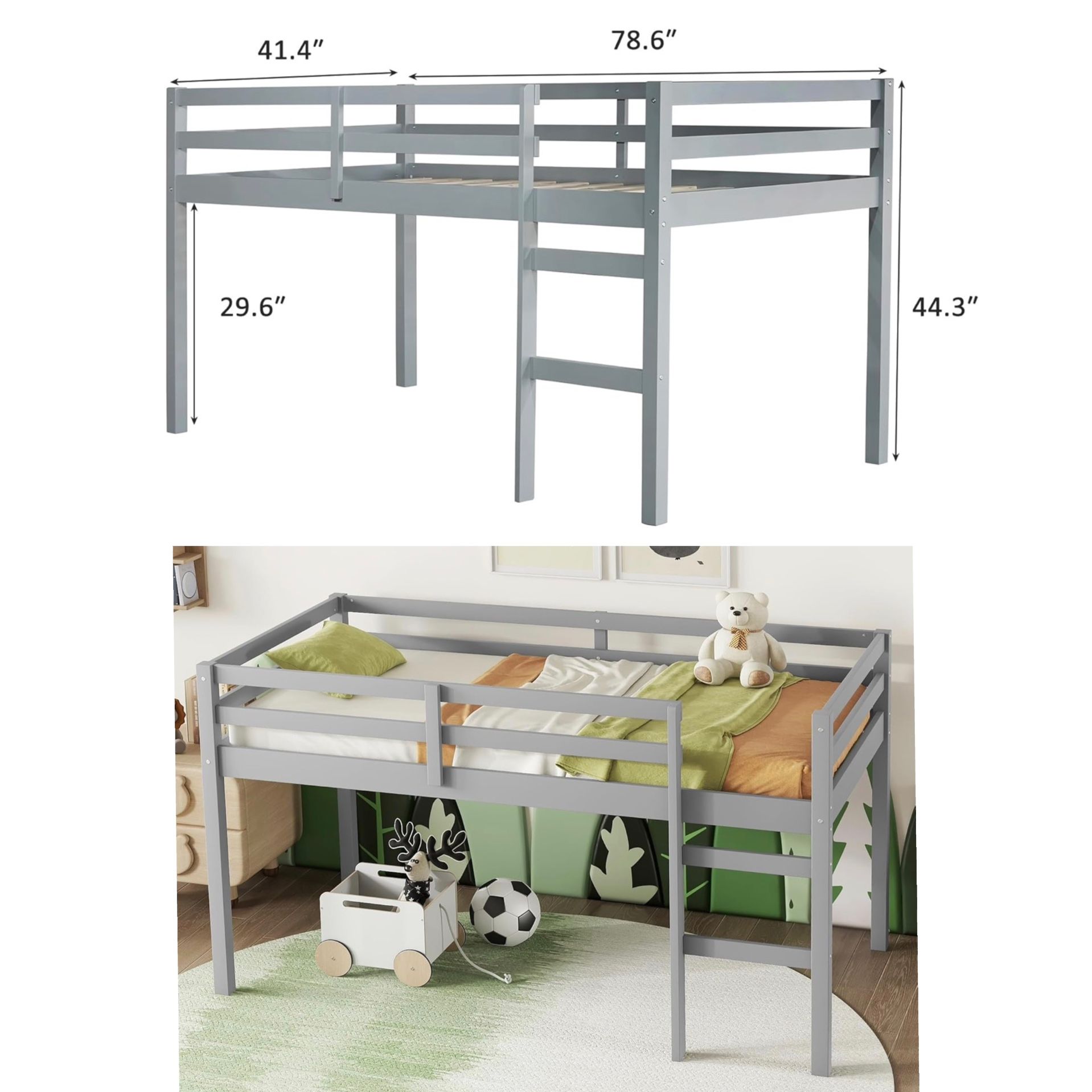Twin Loft Bed 