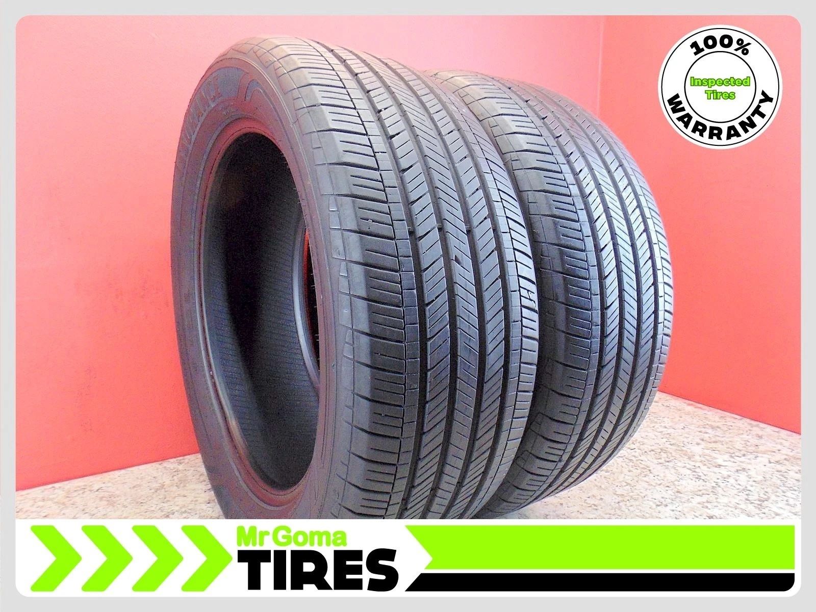 SET OF 2 USED TIRES GOODYEAR ASSURANCE  FINESSE 255/50/20 82% LIFE 105T * PRODUCTION  YEAR 2023 - 2022 * INSTALLATION INCLUDED *