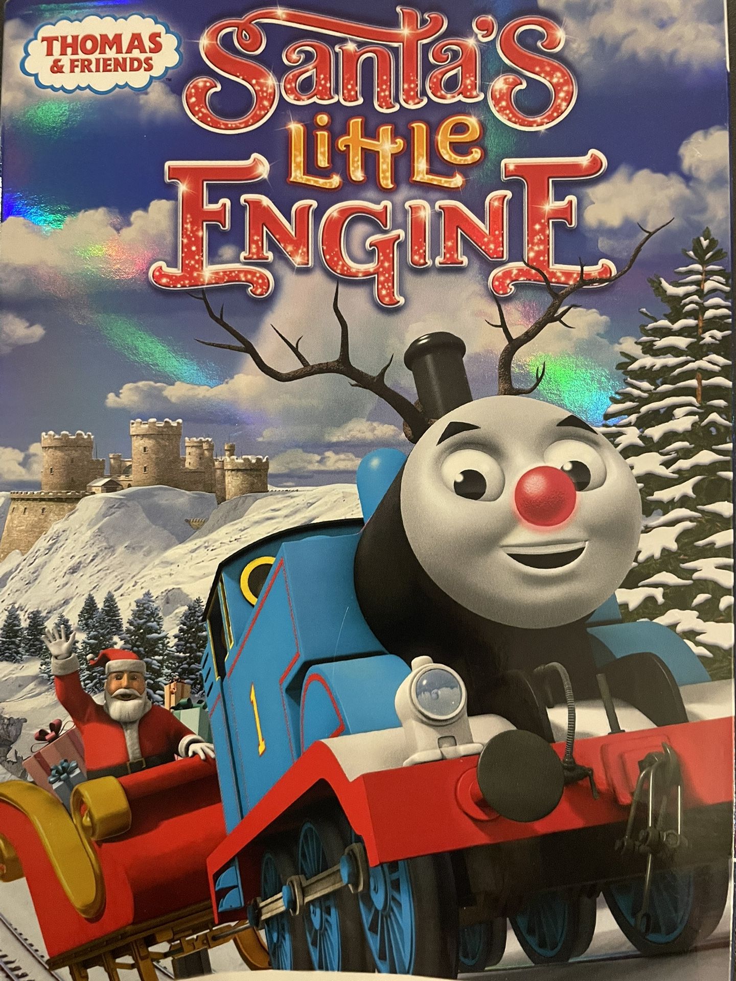 THOMAS & FRIENDS: SANTA’S Little ENGINE (DVD-2013)