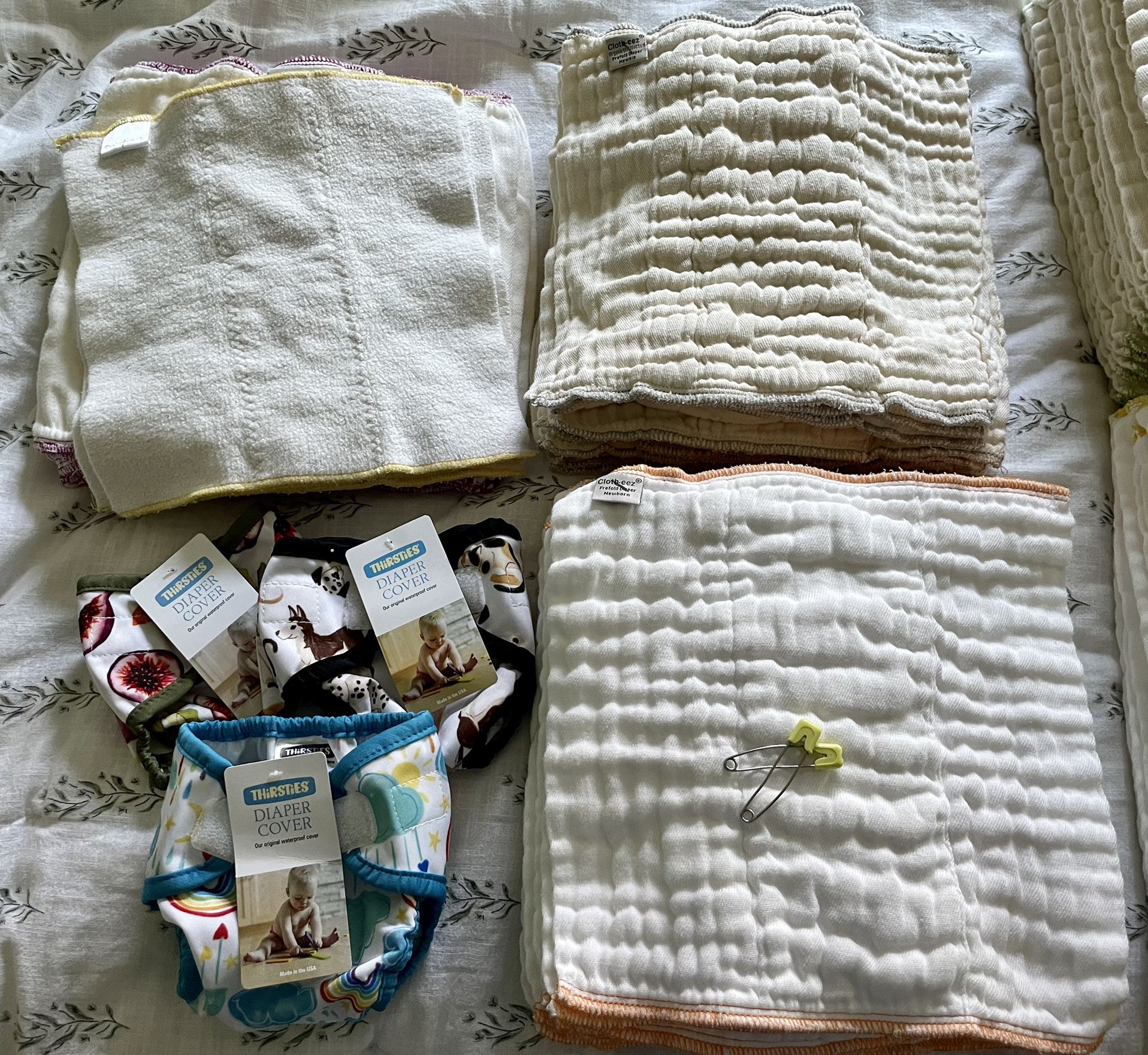 NEW! Newborn Cloth Diaper Lot