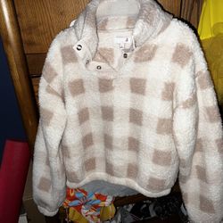 Girls Fleece Jacket Sz S