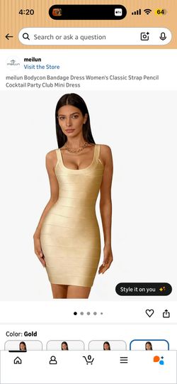 Brand New XS Bodycon Bandage Dress Women's Classic Strap Pencil Cocktail Party Club Mini Dress