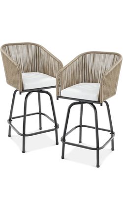 Outdoor Barstools! 360° Swivel!