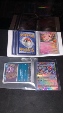 Selling Pokémon cards all mint condition and japense rares