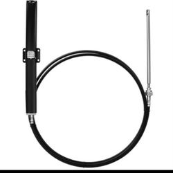 Atesilor 17ft Boat Rack Steering Cable Compatible with Seastar SH5210P SH5230P(NFB) SH91610P SH91630P(NFB) Helms, Fit for SS14117 SS15117 Back Mount R