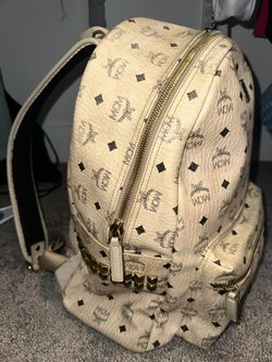 MCM backpack STARK SIDE STUDS BACKPACK IN VISETOS