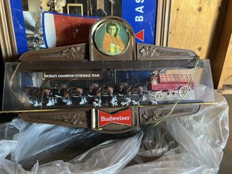 Vintage Budweiser light working