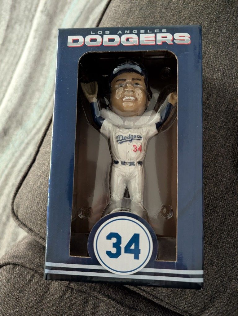 Los Angeles Dodgers Fernando Valenzuela El Toro Bobblehead