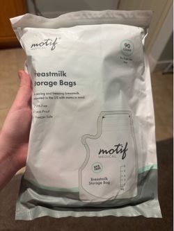Motif breast milk bags