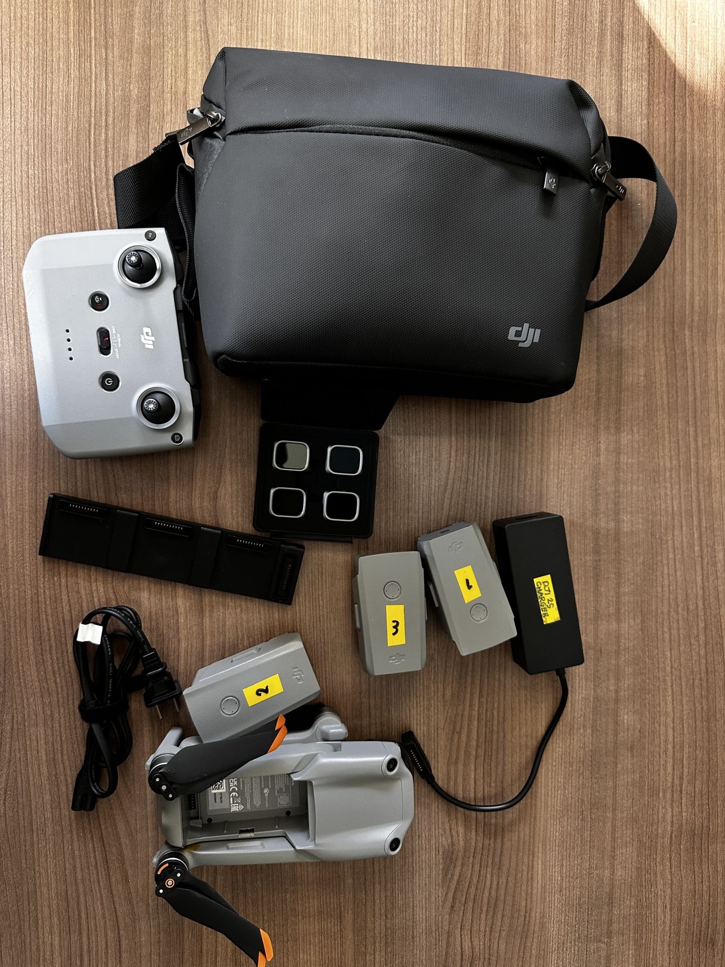 DJI AIR 2s Fly Combo With 3 Batteries 