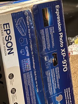 EPSON XP970 INKJET PRINTER NEW OPENBOX