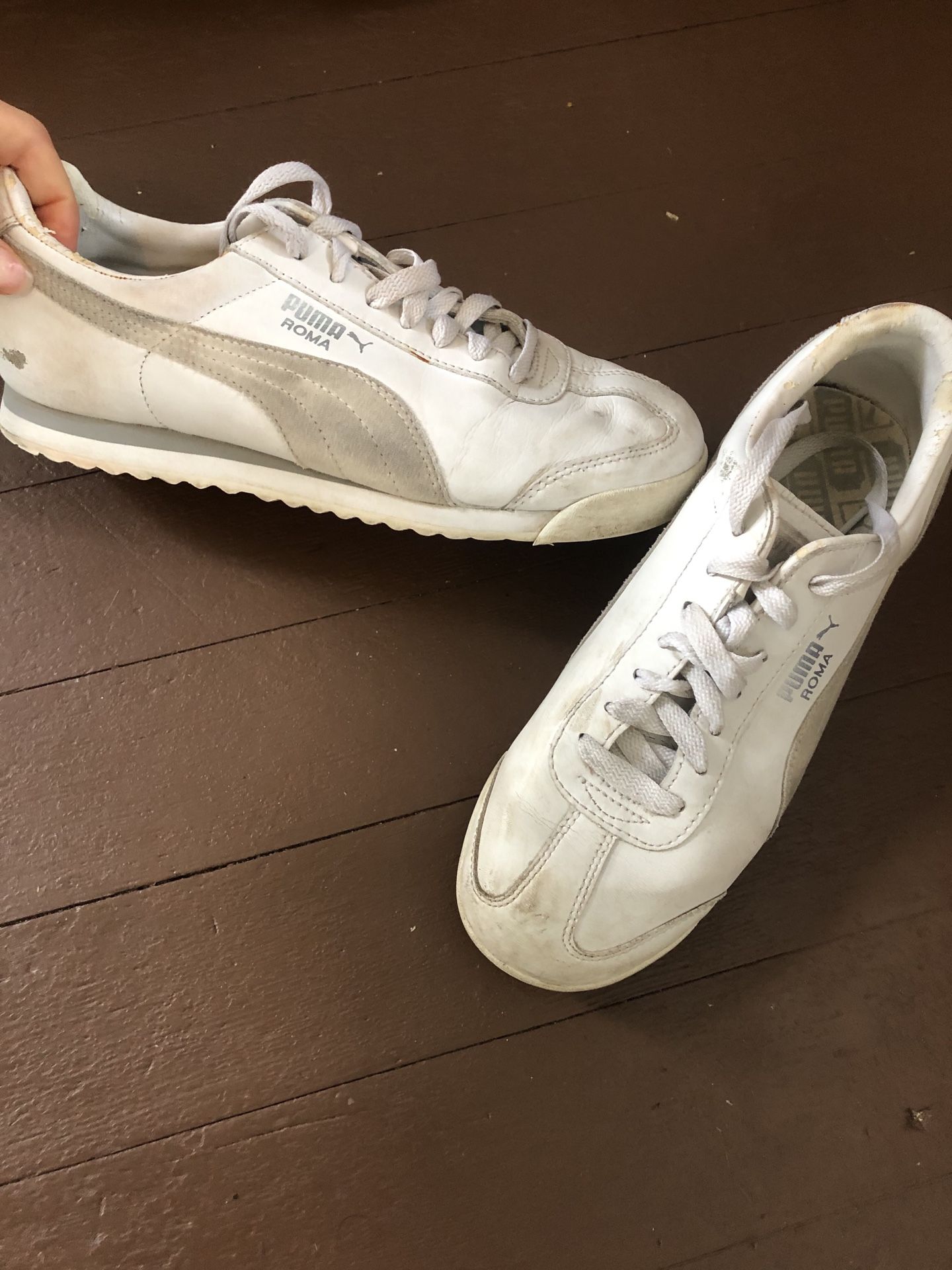Womens’ White Puma Shoes