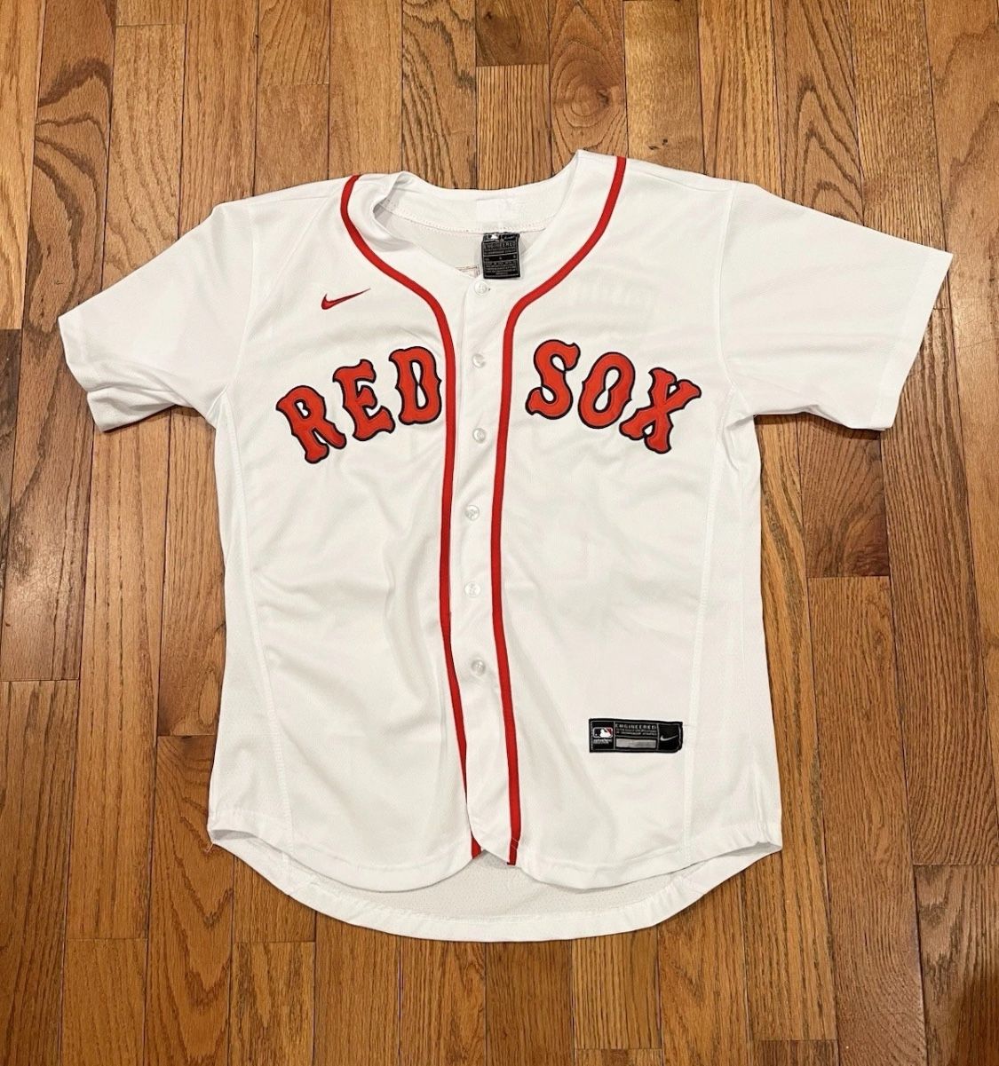 Nike MLB Boston Red Sox Mens Bogaerts Stitched Team Jersey Size 44 Authentic
