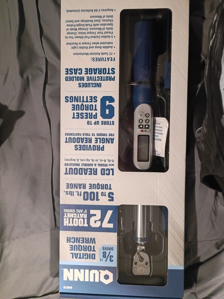 3/8 Digital Torque Wrench