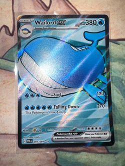 Wailord Pokemon Pitch Black