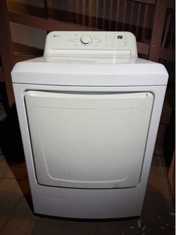 LG Dryer Electric White