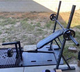 Bench /Workout equipment .