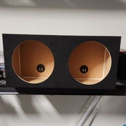New!! Sealed Box For (2) 10" Subwoofers Or (2) 12" Subwoofers 