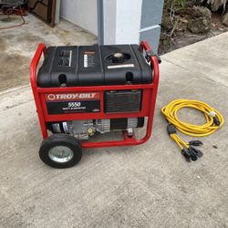 Troy Built 5550 Watt Generator And Splitter Cord