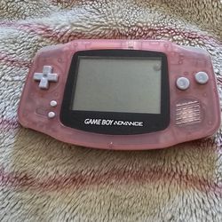  Nintendo game boy advance just missing the Battery Cover It has a purple Battery  cover