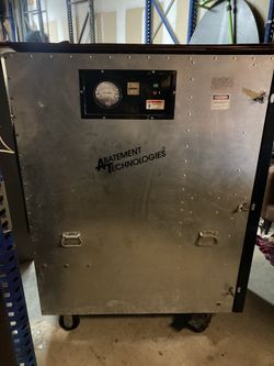 Air Scrubber Hepa Filters Abatament Technologies PAS5000