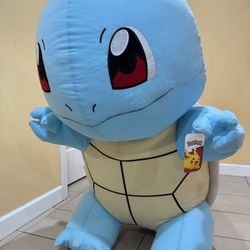 Giant Squirtle Pokemon Toy Factor Stuffed 4ft - 48” Plush
