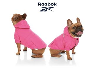 NWT Pink Reebok Dog Raincoat