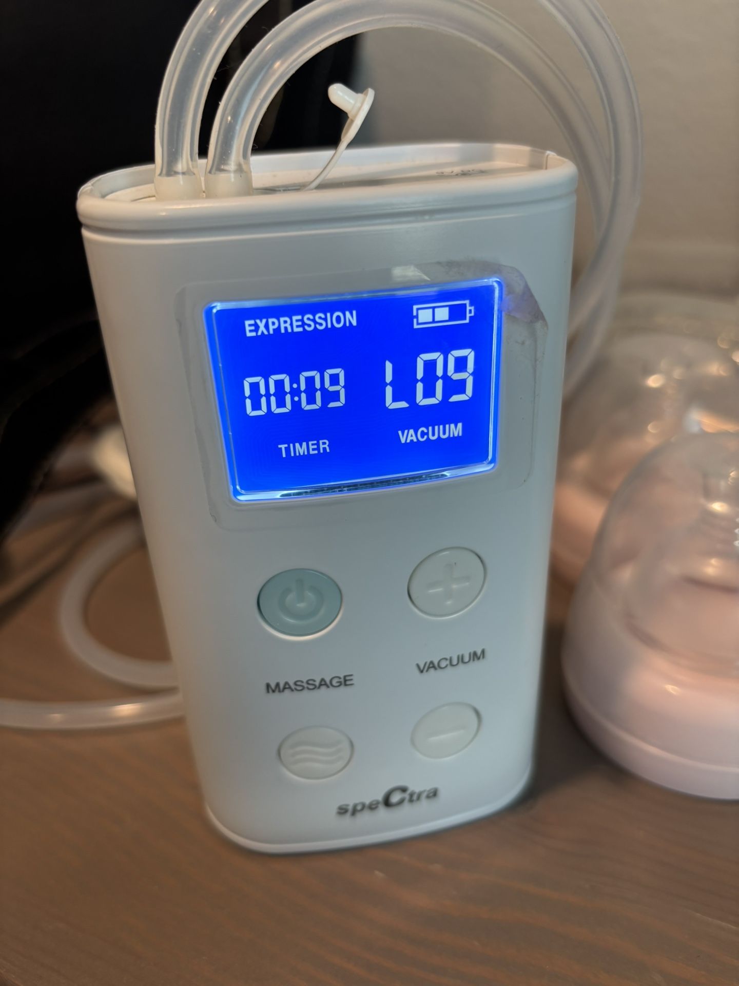 Spectra 9 Plus Portable Breast Pump W/ Tote Bag 