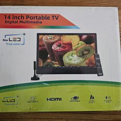 New 14 Inch Portable TV 