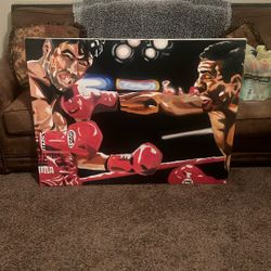 4’x3’ Boxing Painting 