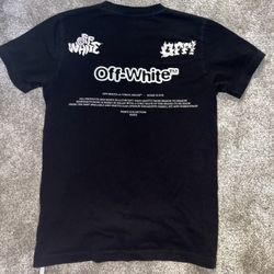 OFF WHITE GRAPHIC TEE 