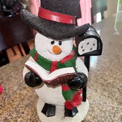 Snowman Figurine 