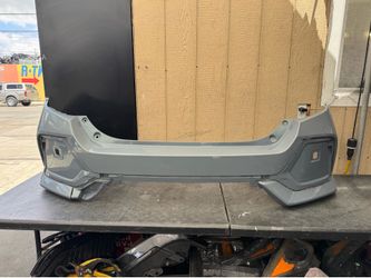 2016 2017 2018 2019 HONDA CIVIC HATCHBACK REAR BUMPER COVER OEM USED
