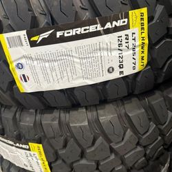 LT 285 70 17 Forceland MT Tires 