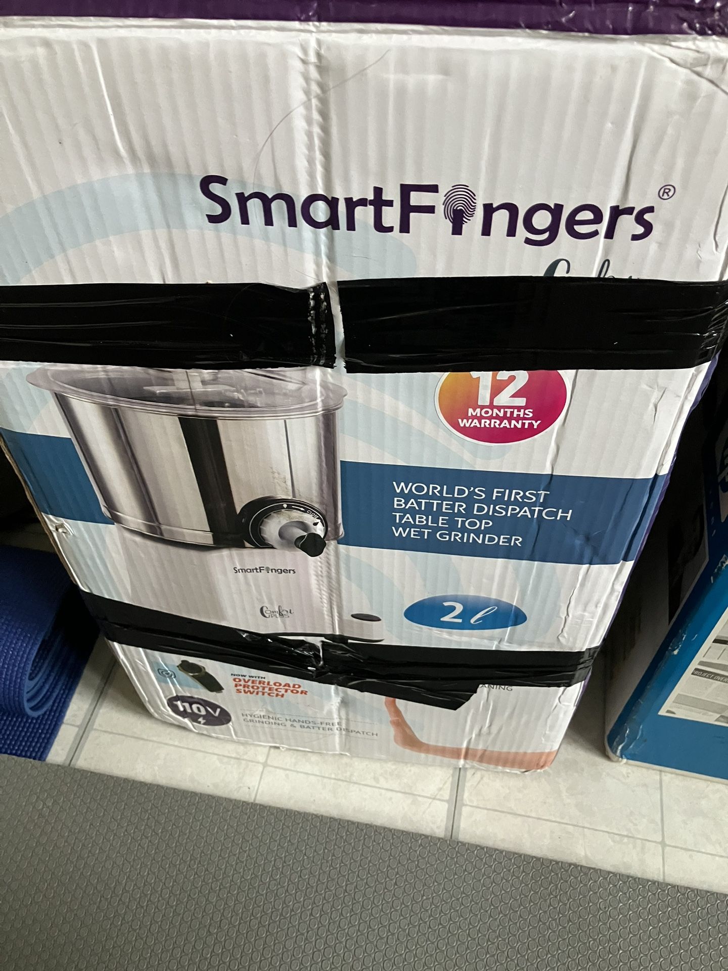 Smart fingers comfort Plus Wet Grinder 110v 2L