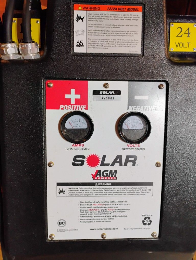 24 V Solar Battery Charger