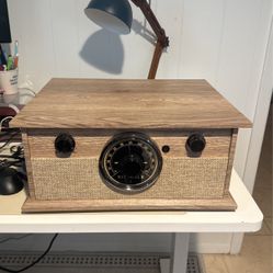 Record Player/ Radio/ Bluetooth- NEGOTIABLE 