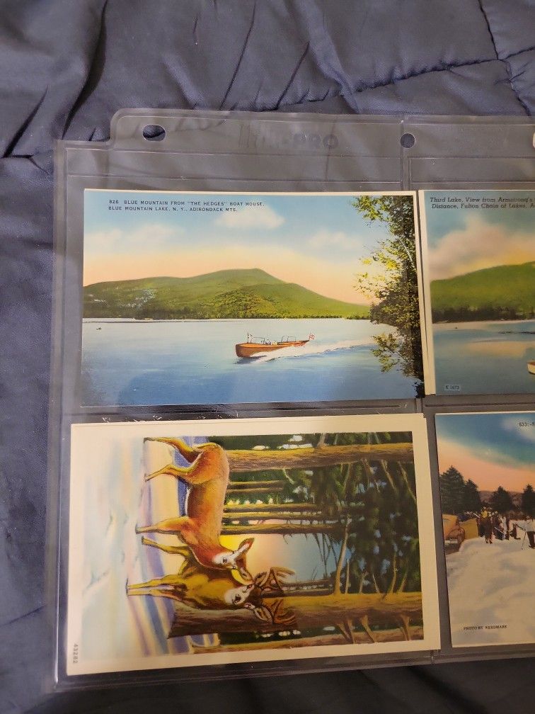 Adirondack postcards