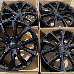 20” Dodge Durango factory OEM wheels rims gloss black new set of 4