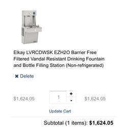 Elkay EZH2O Bottle Filler Stainless Steel