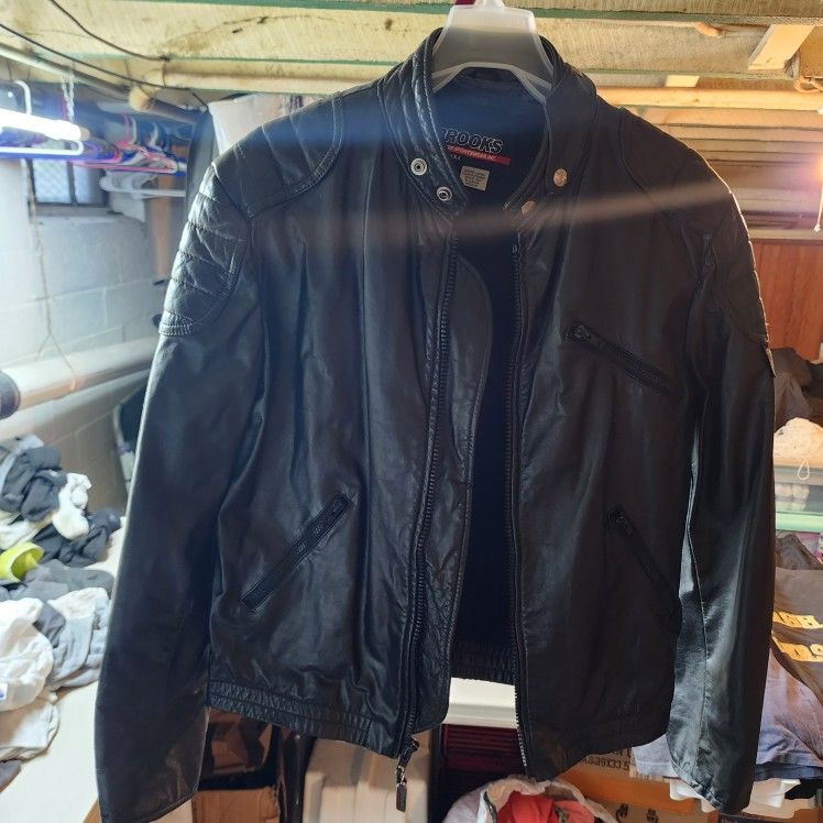 Brooks Leather Sportswear Jacket
