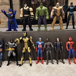 Large Action Figure Lot (21) 