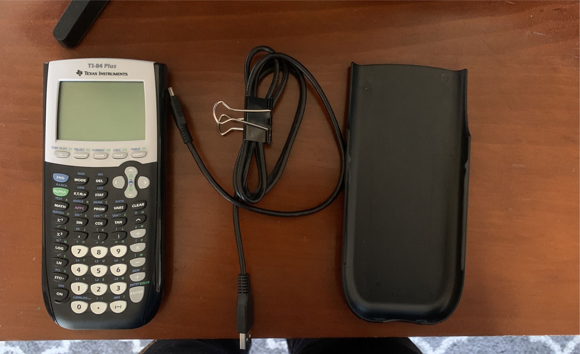 TI-84 Plus Graphing Calculator.