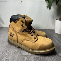 Timberland PRO Lace Up Soft Toe Work Boot Tan Leather 33030 Men’s Sz 13 M