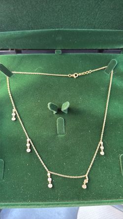 18k Gold Diamond Necklace
